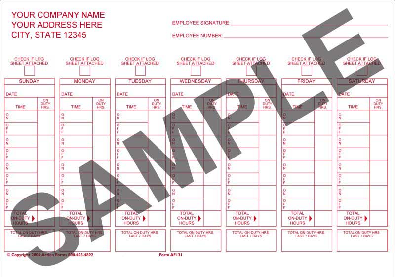 Exemption Log 100 Air-Mile Radius - PERSONALIZED - Click Image to Close
