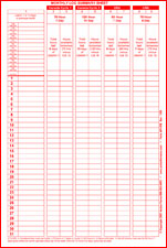 Exemption Log / Run Sheet